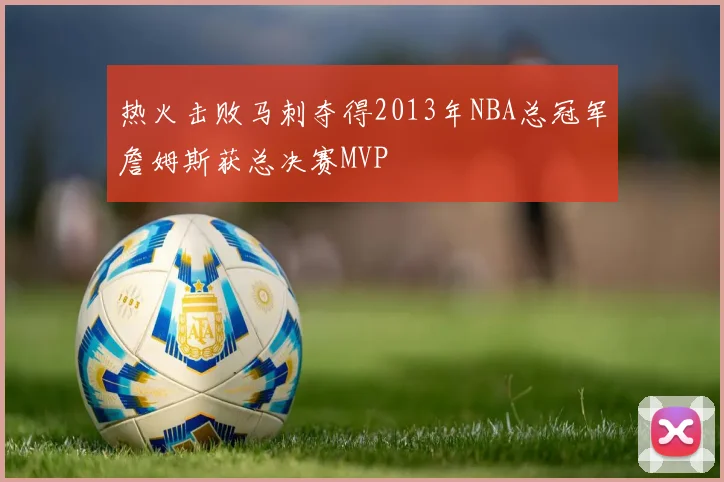 热火击败马刺夺得2013年NBA总冠军詹姆斯获总决赛MVP